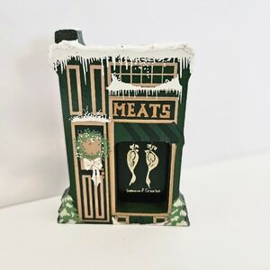 Vtg‎ Shelia House Limited Edition BUTCHER SHOP Dickens Village Wooden - 1991